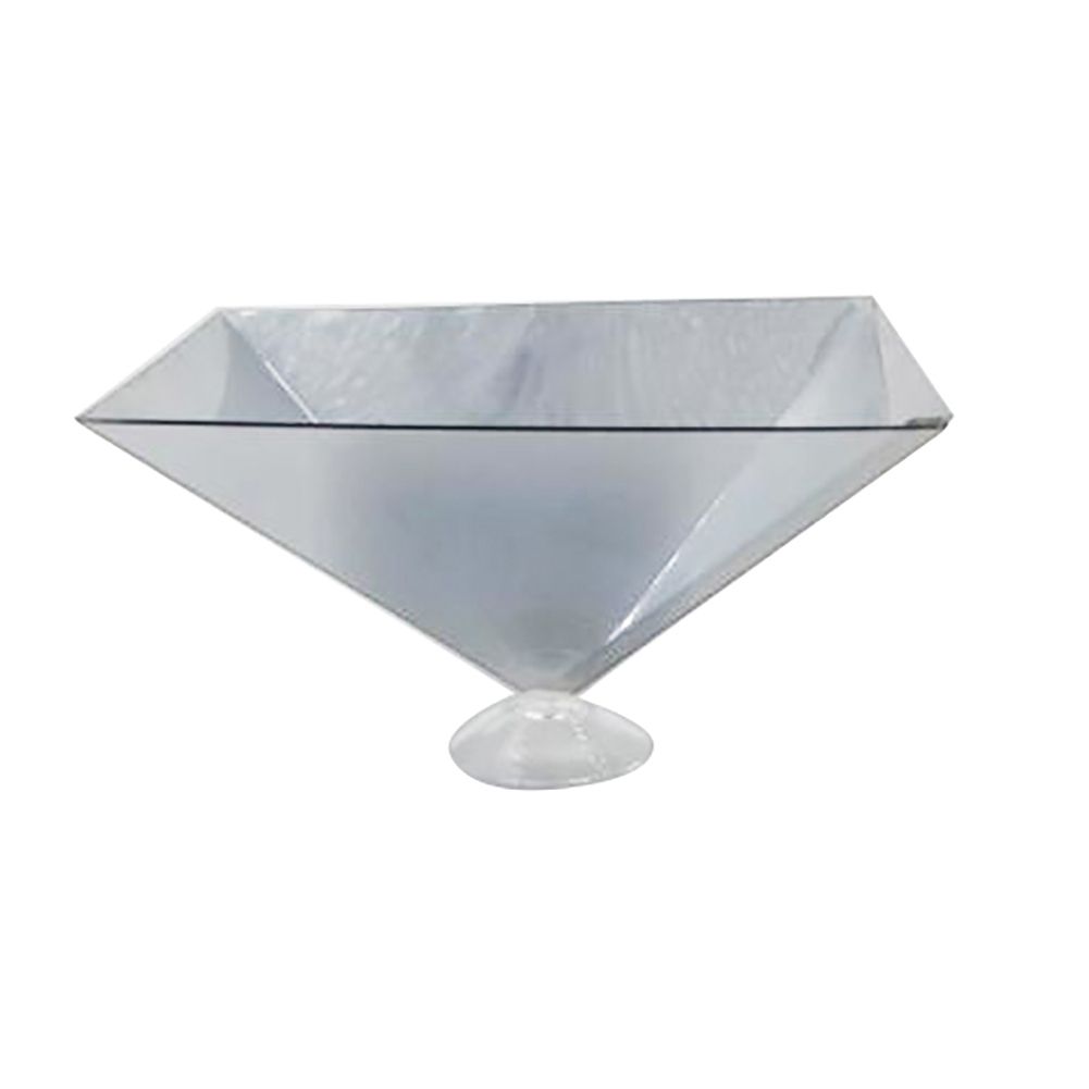 Universal 3D Hologram Pyramid Display Projector-Silver