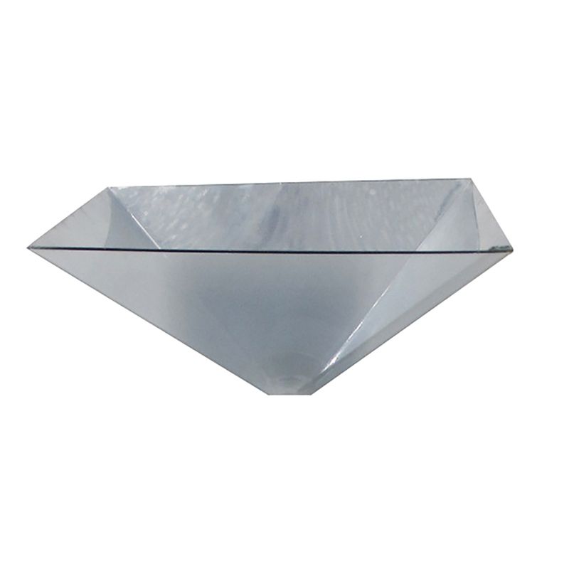 Universal 3D Hologram Pyramid Display Projector-Silver