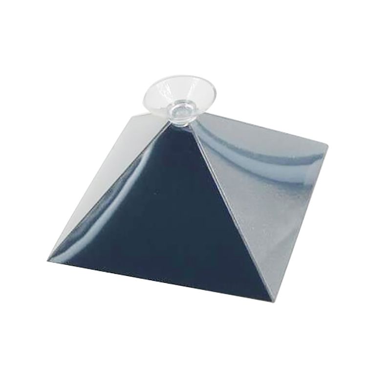 Universal 3D Hologram Pyramid Display Projector-Silver