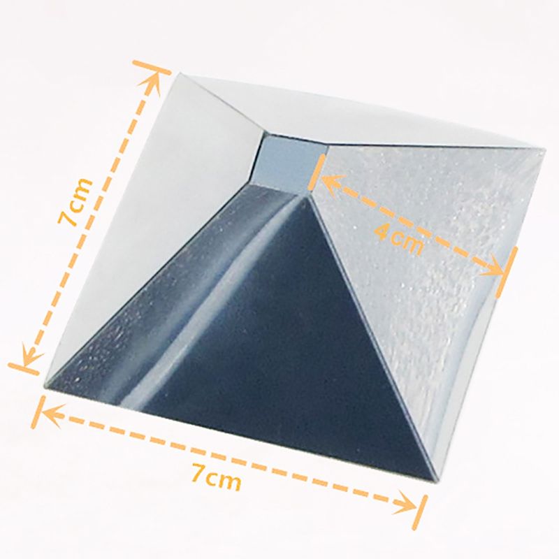 Universal 3D Hologram Pyramid Display Projector-Silver