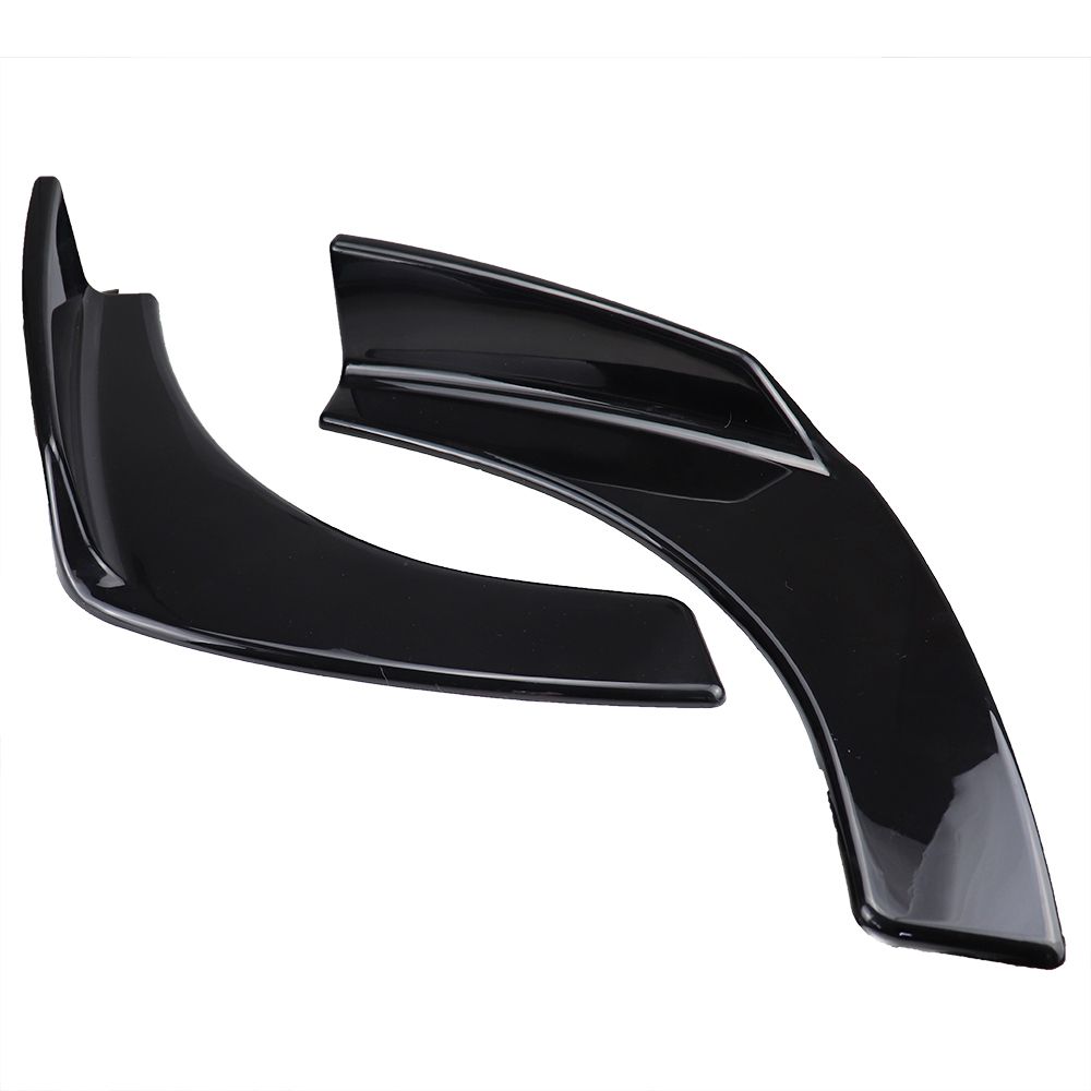 2pcs Universal Front Bumper Lip Splitter Deflector Spoiler