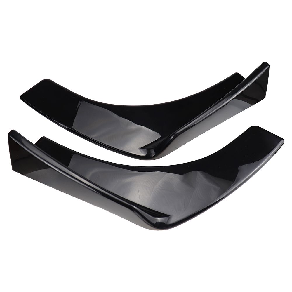 2pcs Universal Front Bumper Lip Splitter Deflector Spoiler