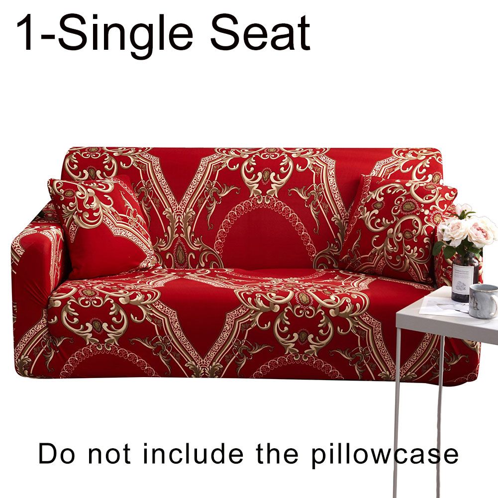 Single/Double/Three/Four Seat Elastic Full Sofa Cover Couch-