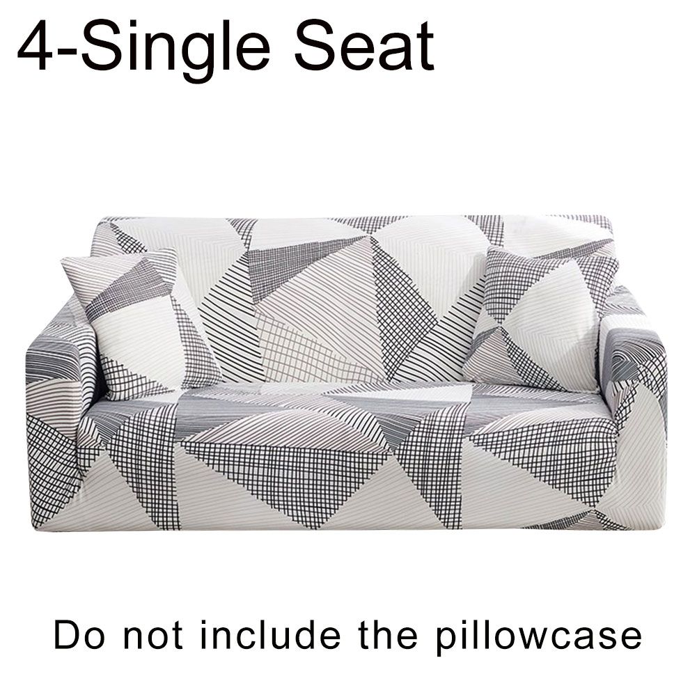 Single/Double/Three/Four Seat Elastic Full Sofa Cover Couch-