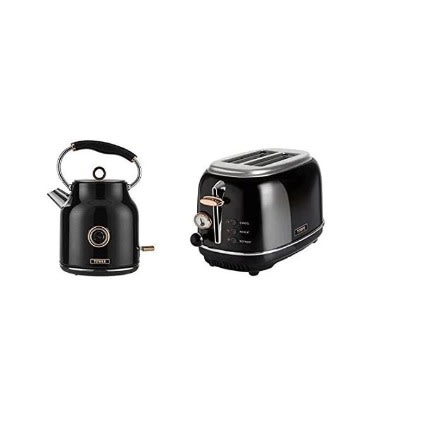 Bottega 1.7L Kettle And 2 Slice Toaster Set