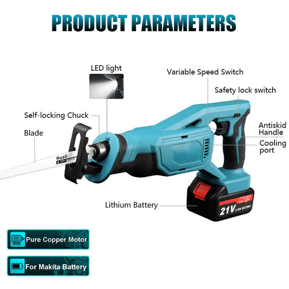Portable Multifunctional Reciprocating Saws Outdoor Saber