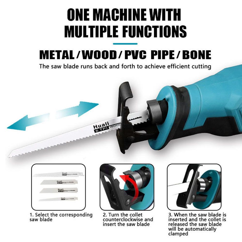 Portable Multifunctional Reciprocating Saws Outdoor Saber