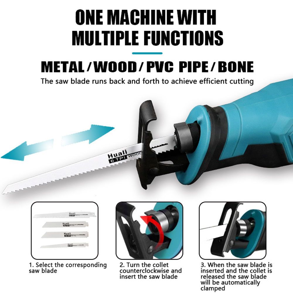 Portable Multifunctional Reciprocating Saws Outdoor Saber