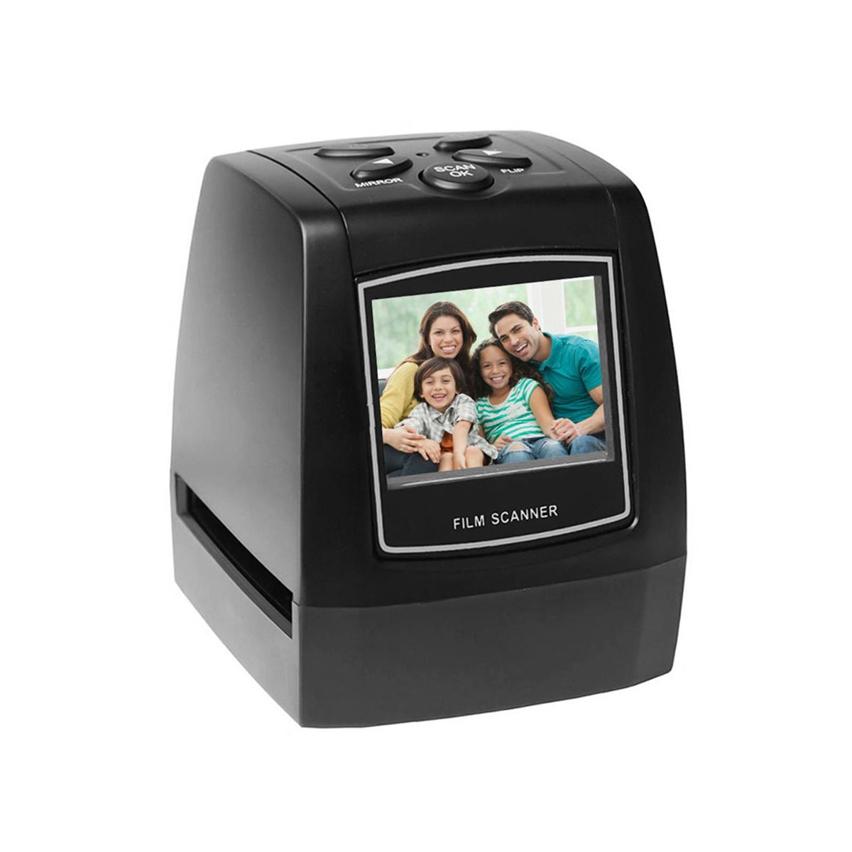 Protable Negative Film Scanner 35mm 135mm Slide Film Converter Photo Digital Image Viewer with 2.4