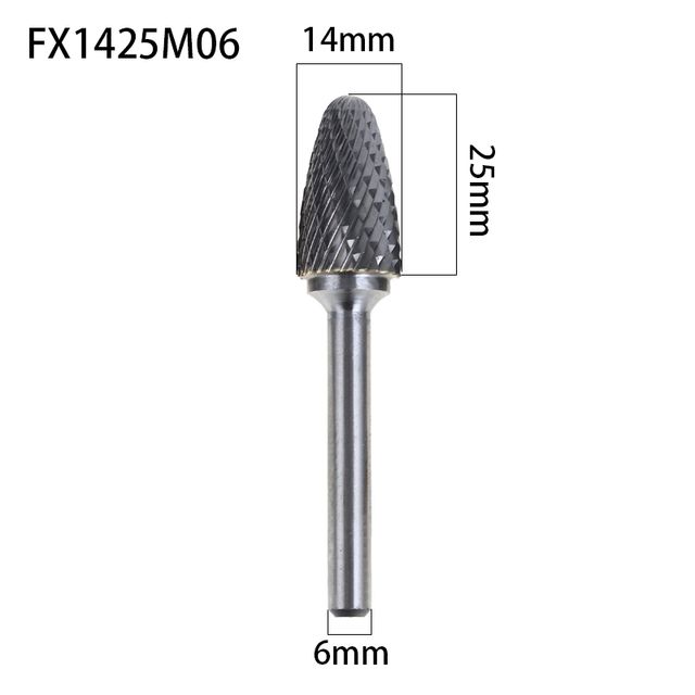 Free Delivery 1pc F/fx Head Carbide Rotary Milling Cutter