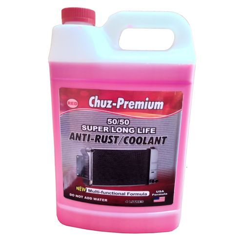 Premium 50/50 Super Long Life Radiator Coolant Red