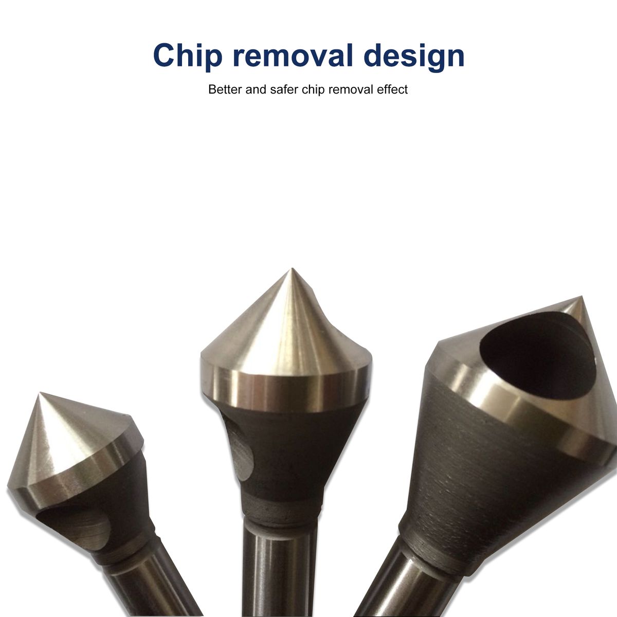 Ucheer 1pcs Internal Chip Round Hole Milling Cutter