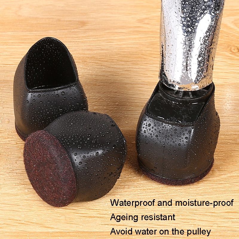 5pcs/set Wheel Chair Foot Cover Computer Chair Roller Fixer