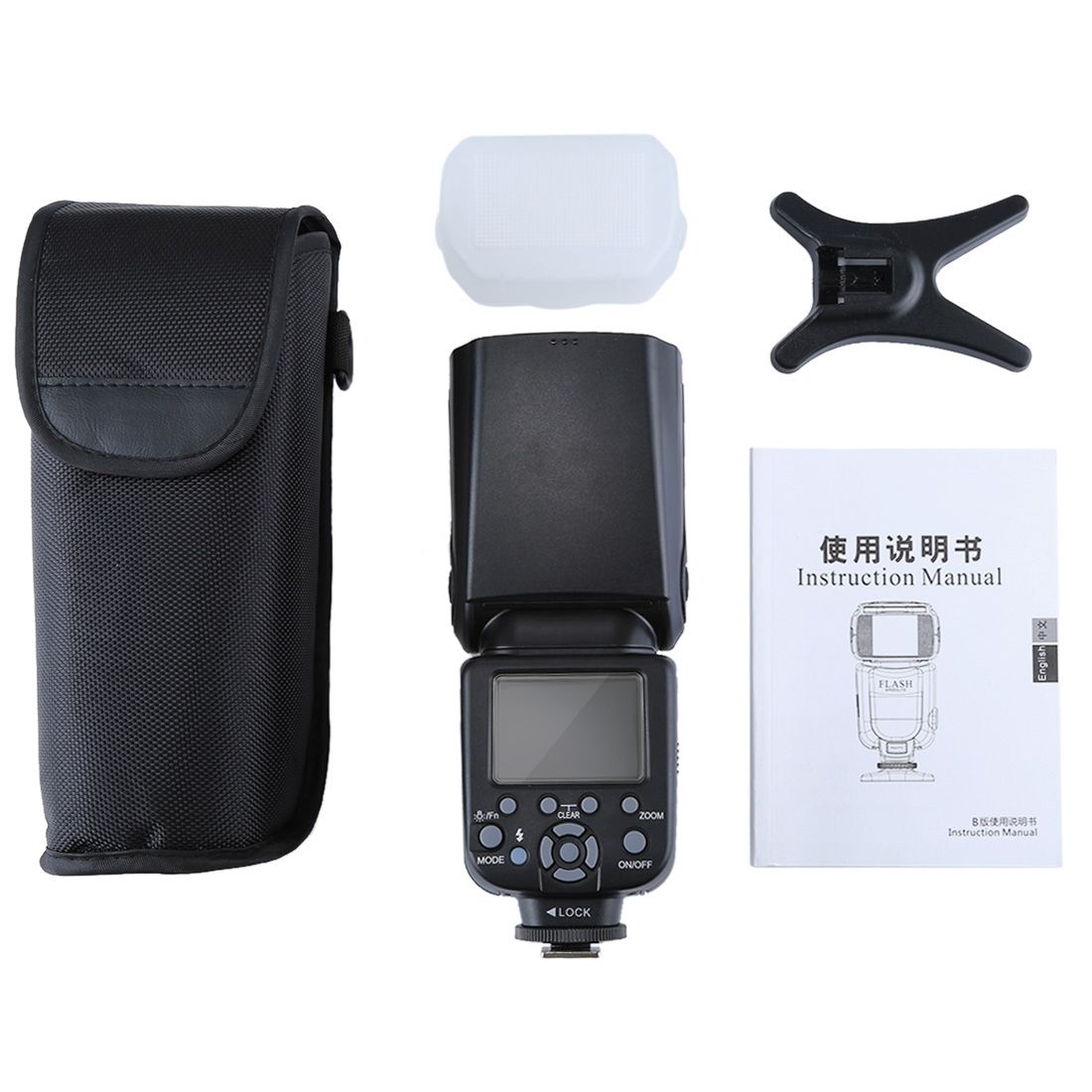 Triopo TR-960iii Flash Speedlite For Canon / Nikon DSLR Cameras