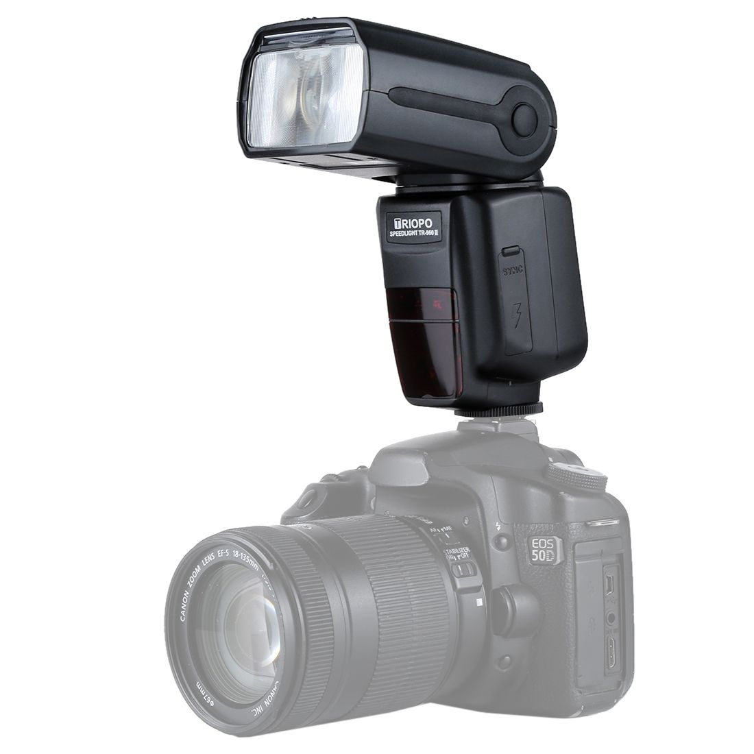 Triopo TR-960iii Flash Speedlite For Canon / Nikon DSLR Cameras