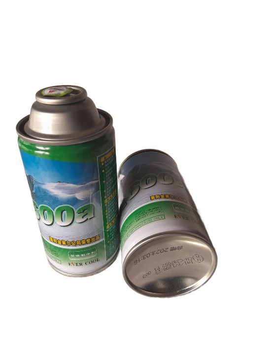 Automobile Air-conditioning Refrigerant Gas (R600A EVERCOOL) 2pieces