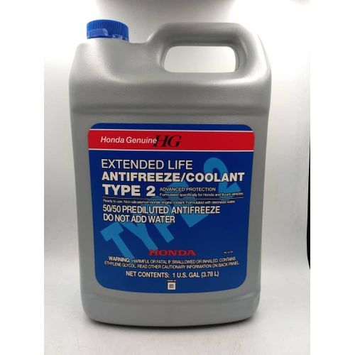 50/50 Prediluted Extended Life Antifreeze / Coolant Type 2