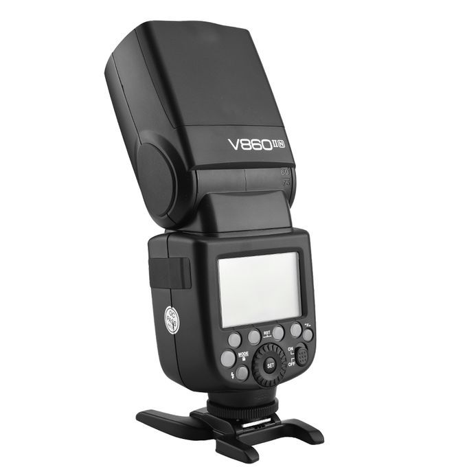 V860IIN 2.4GHz Wireless 1/8000s HSS Flash Speedlite Camera Top Fill Light For Nikon DSLR Cameras(Black)