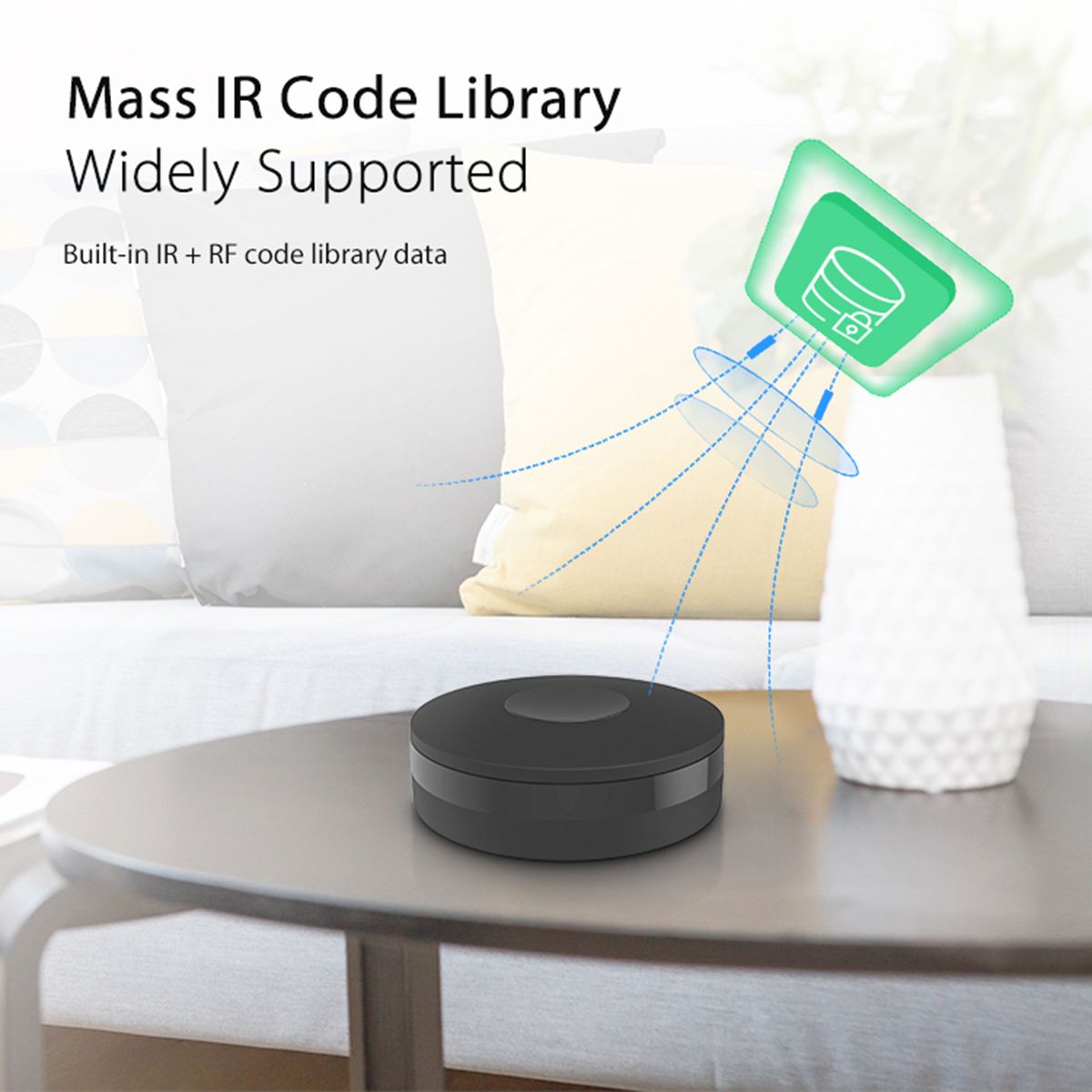 Tuya Universal Smart 2.4G WiFi IR Remote Control Compatible