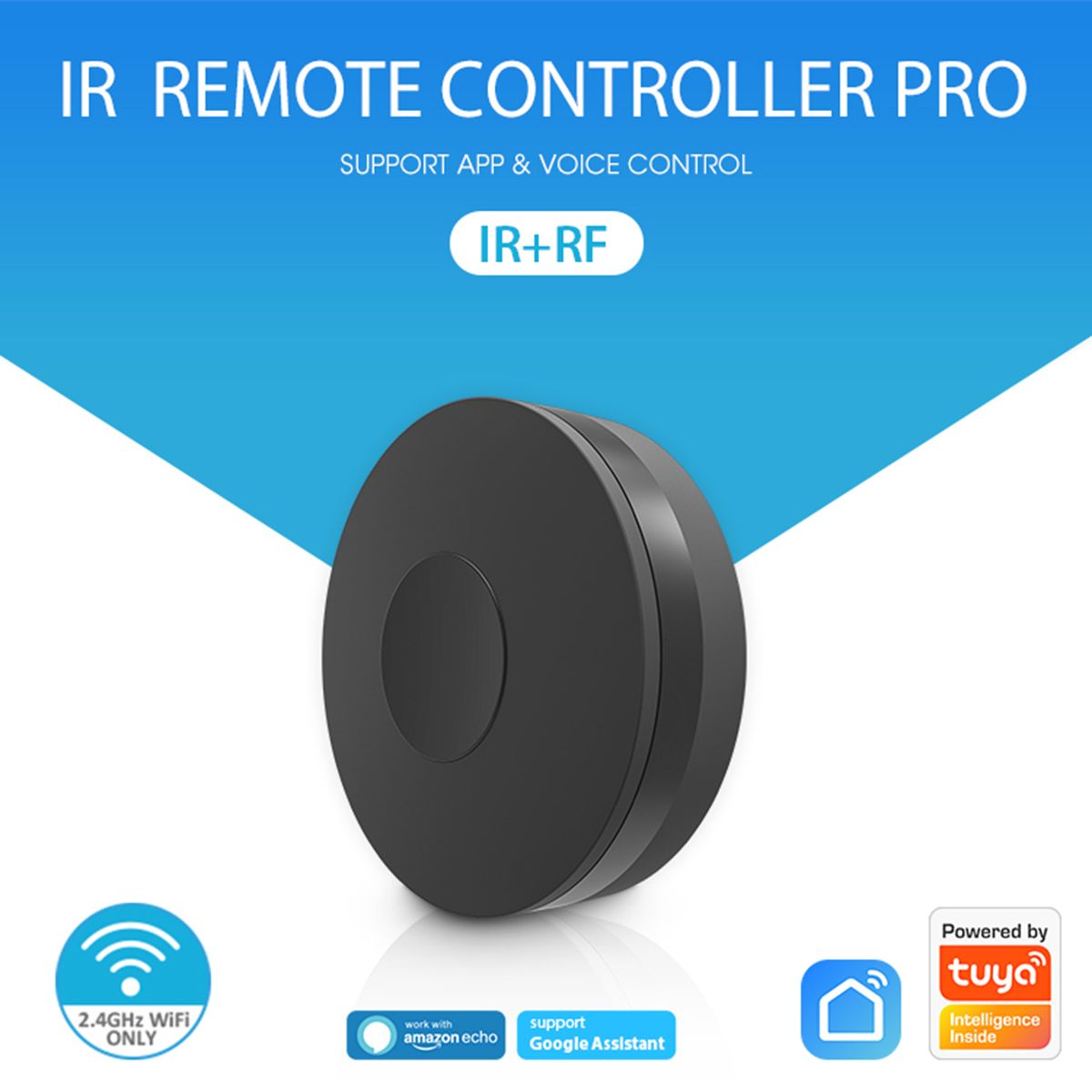 Tuya Universal Smart 2.4G WiFi IR Remote Control Compatible