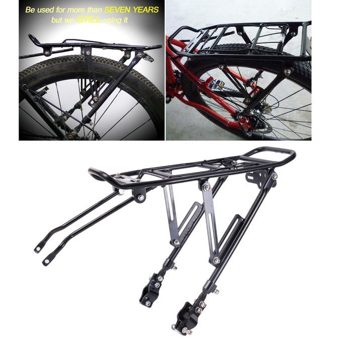 Bicycle Rear Carrier Mountain MTB Bikes Seat Post Travel Luggage Cargo