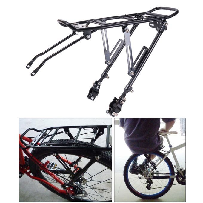 Bicycle Rear Carrier Mountain MTB Bikes Seat Post Travel Luggage Cargo
