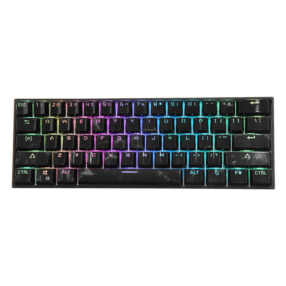 104 Keys Black Starry Sky Keycap Set OEM Profile ABS Two Molding Keycaps For Mechanical Keyboard
