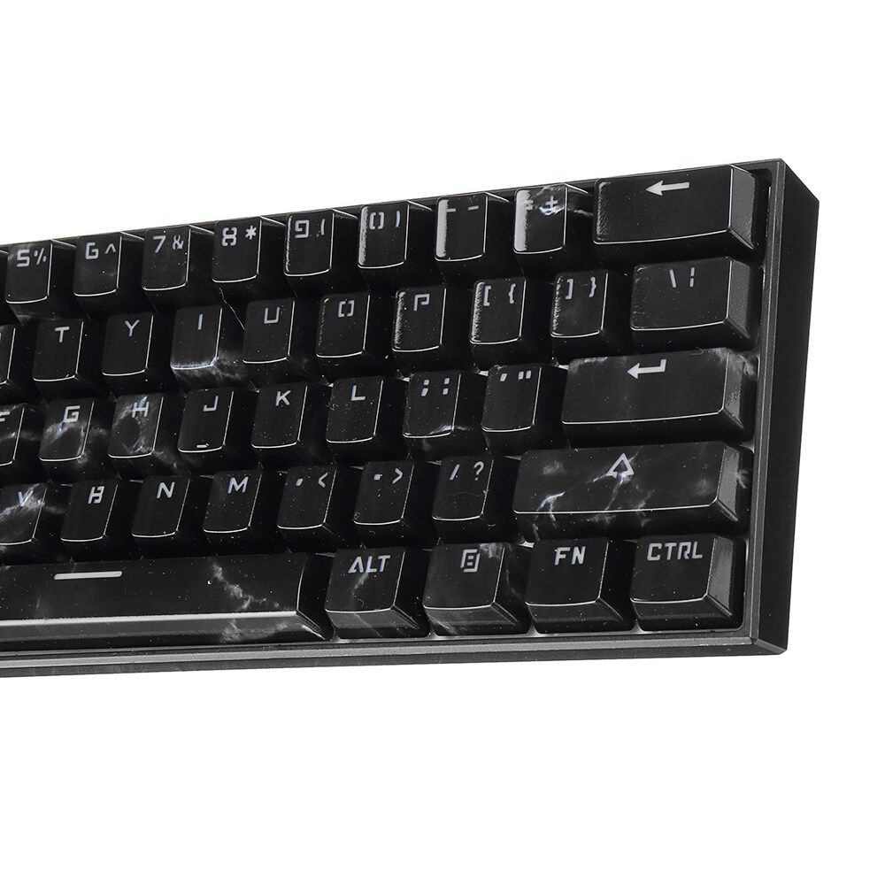 104 Keys Black Starry Sky Keycap Set OEM Profile ABS Two Molding Keycaps For Mechanical Keyboard