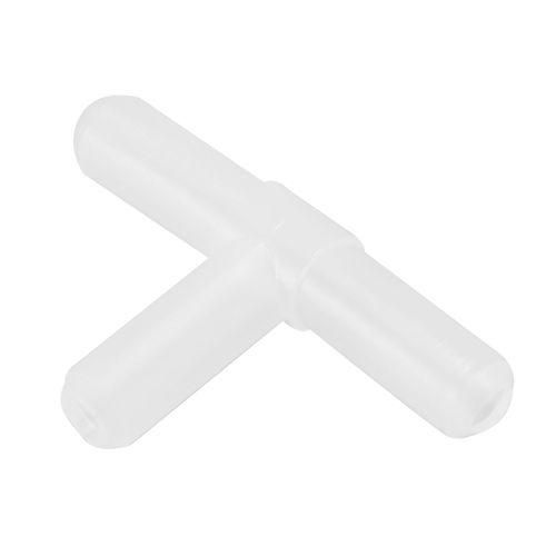 Plastic 3-way T-shape Aquarium Air Valves 100 Pcs