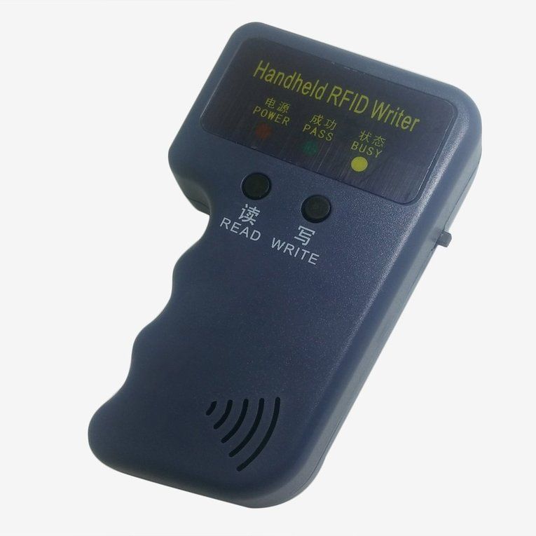 Home-Handheld 125Khz EM4100 RFID Copier Writer Duplicator Programmer Reader*Dark Blue