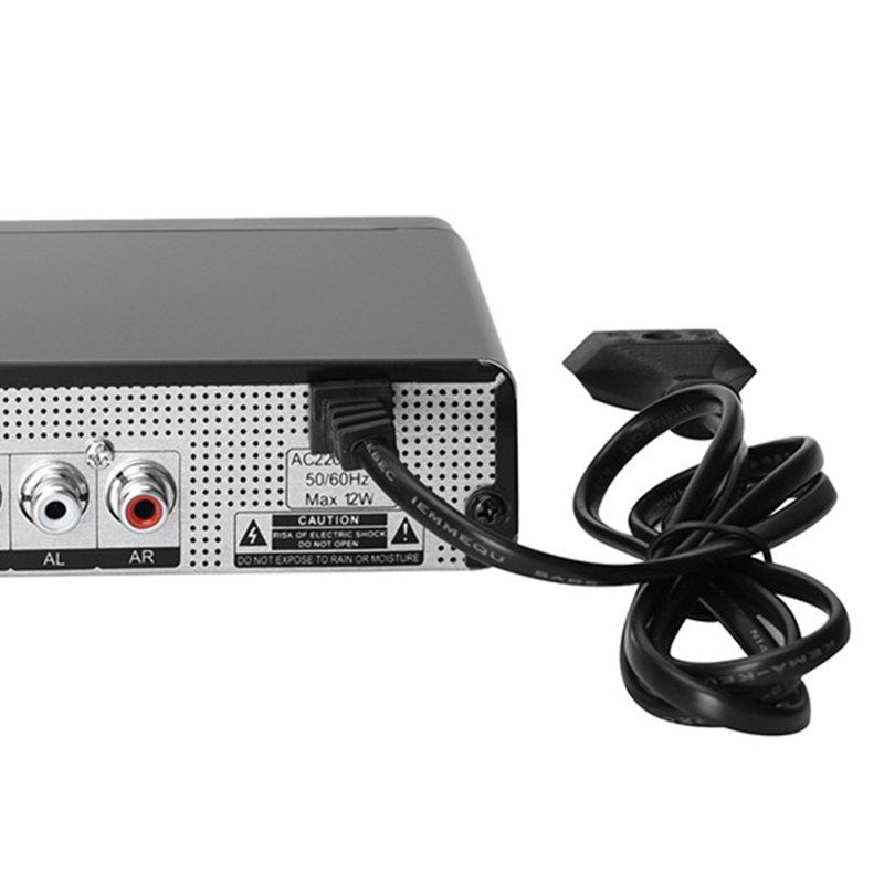 HD-2558T2 Set Top Box High Clarity Strong Signal Tech-Black