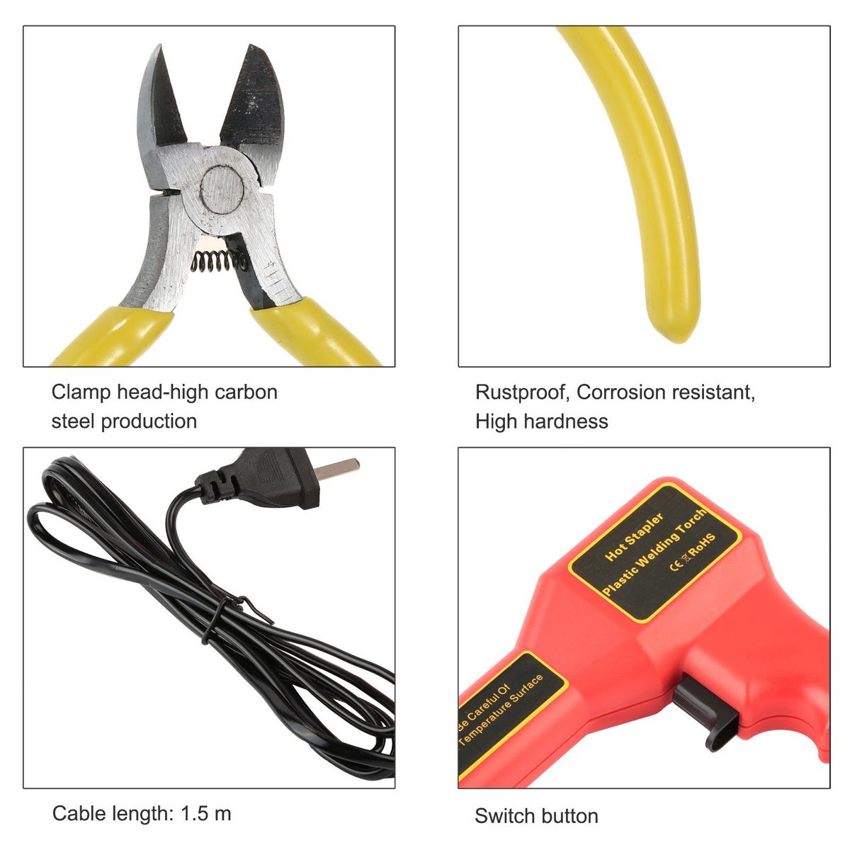 30W Hot Stapler Plastic Welding Machine Car Bumper Repair