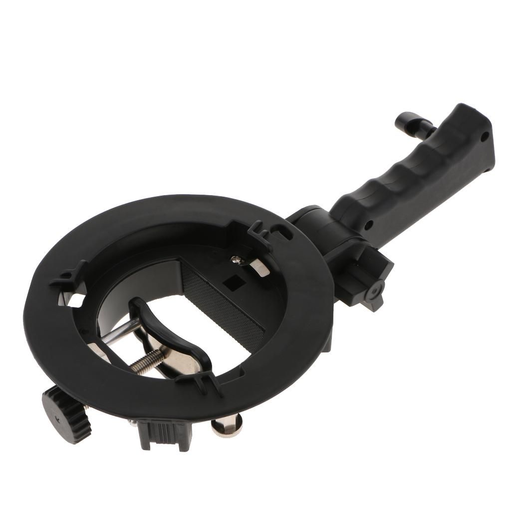 30cm S-Type Flash Speedlight Bracket Snoot Softbox Bowens Mount Holder
