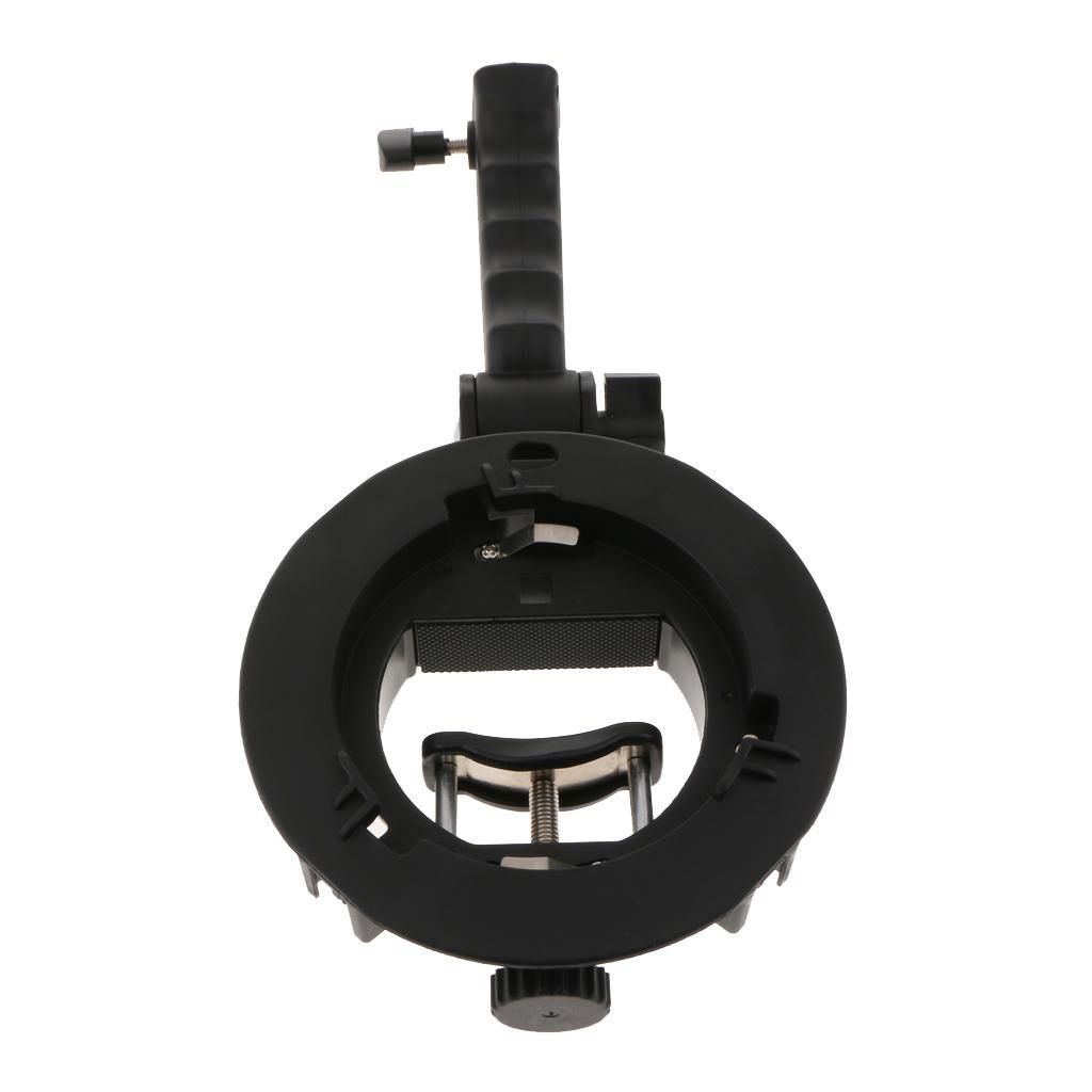 30cm S-Type Flash Speedlight Bracket Snoot Softbox Bowens Mount Holder