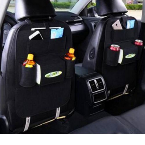 Car Backseat Organizer  Seat Back Protectors Kick Mats
