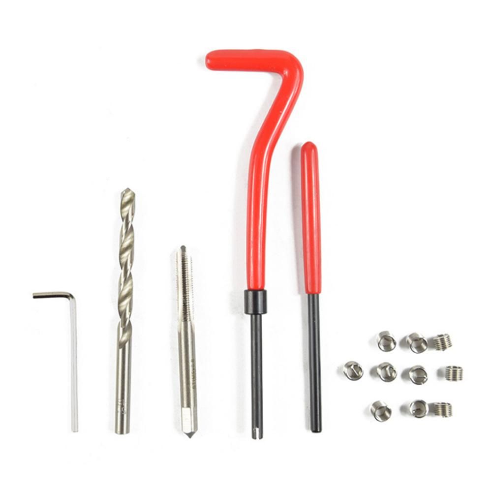 15Pcs M14 x 1.5 Thread Repair Kit Helicoil Compatible 14mm Damaged Threads