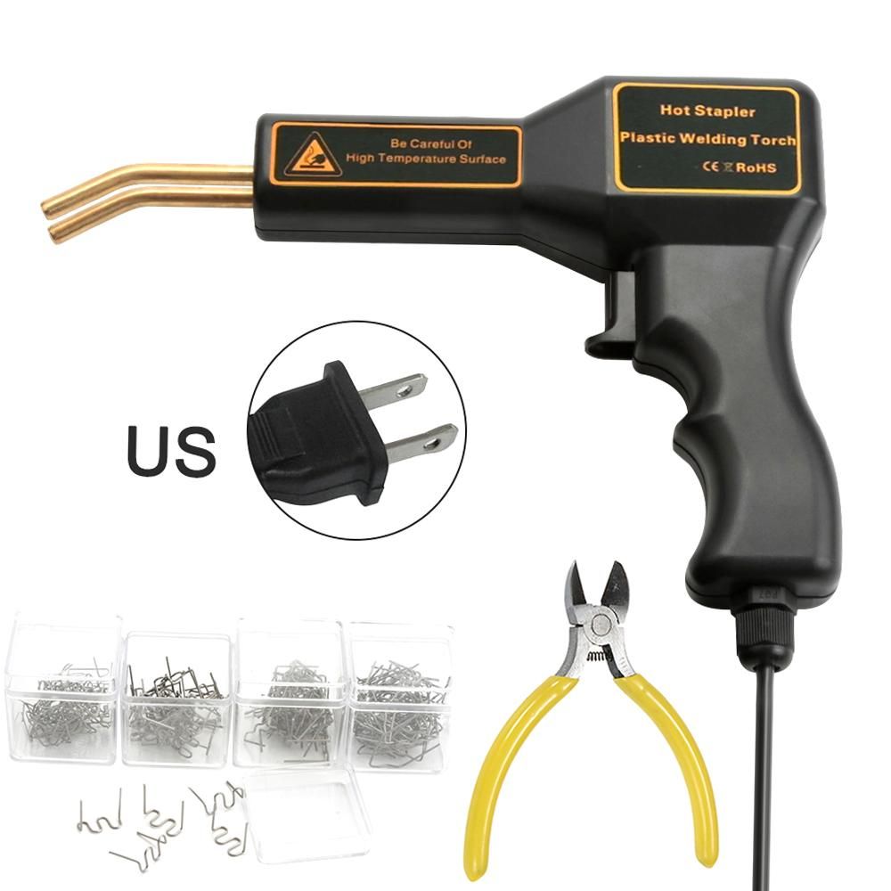 30W Hot Stapler Plastic Welding Machine Car Bumper Repair Kit Welding Repairing Machine Welder Gun Repair US Plug