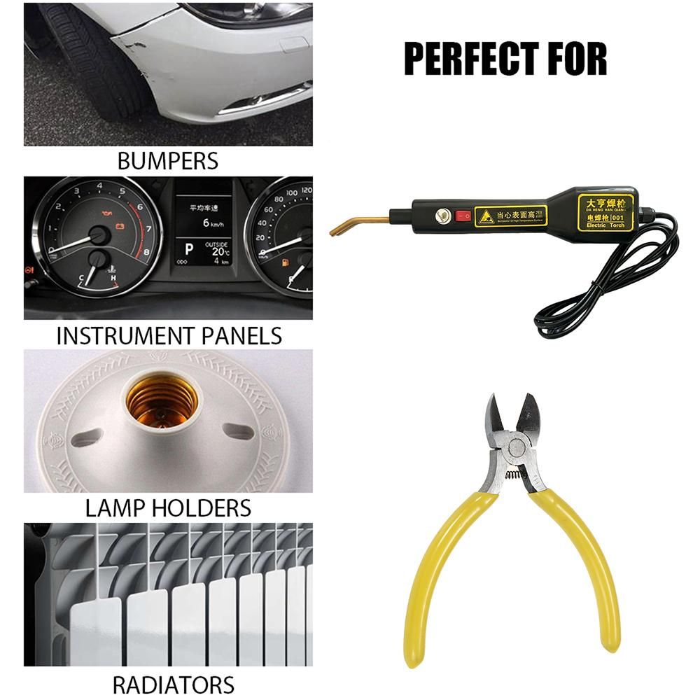 30W Hot Stapler Plastic Welding Machine Car Bumper Repair Kit Welding Repairing Machine Repair Gun US Plug