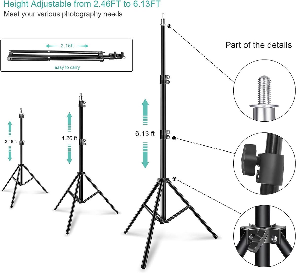 RGB Handheld LED Video Light/RGB Light Stick With Tripod