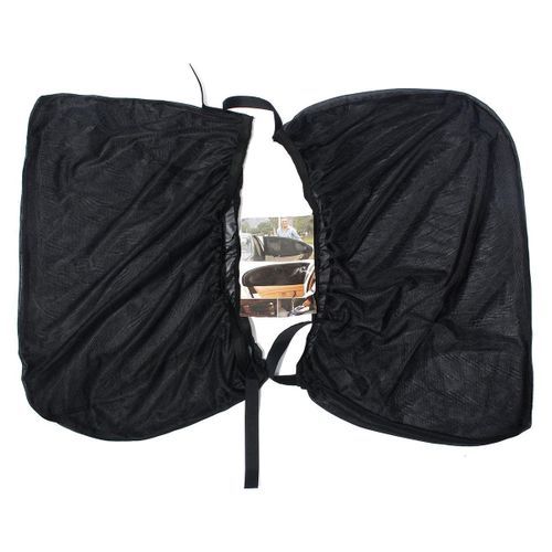 2pcs Car Side Rear Window Sun Visor Shade Mesh Cover Shield