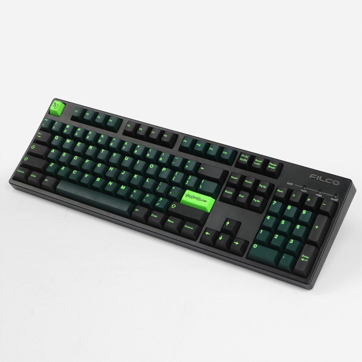 127 Keys Wavez Sonic Keycap Set Cherry Profile PBT Sublimation Keycaps For Mechanical Keyboard