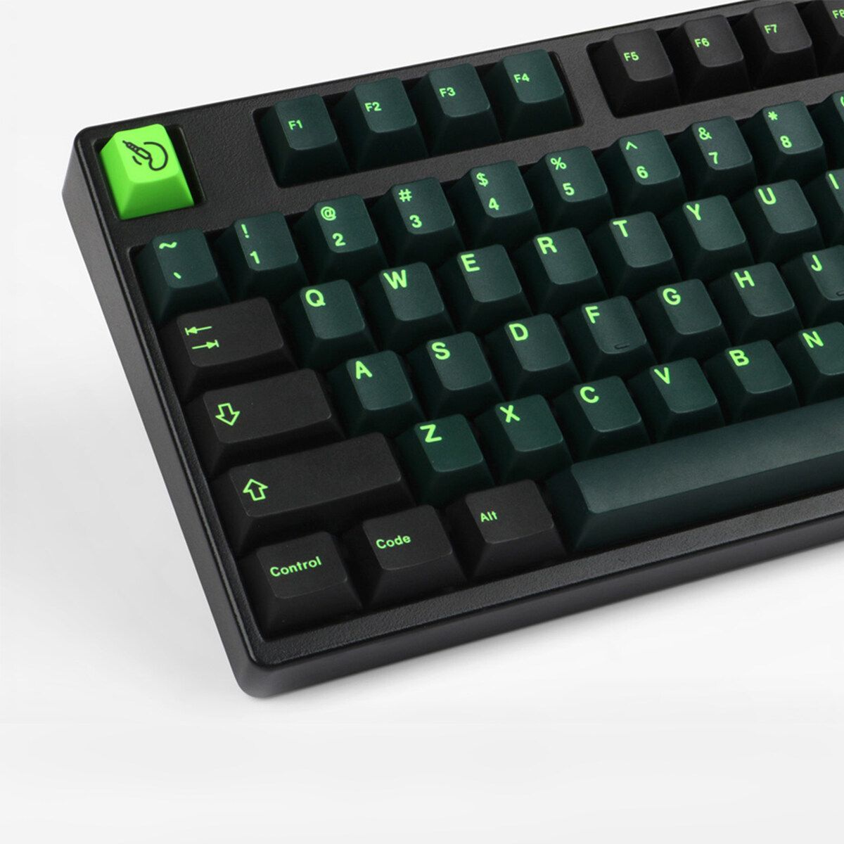 127 Keys Wavez Sonic Keycap Set Cherry Profile PBT Sublimation Keycaps For Mechanical Keyboard