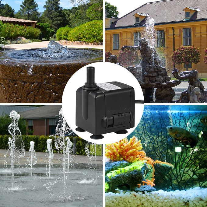 450L/H 6W Submersible Water Pump For Aquarium Tabletop Fount