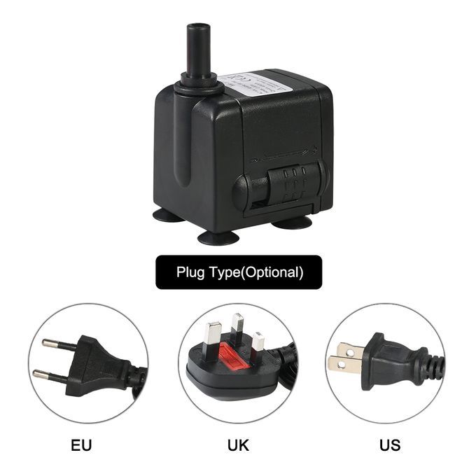 450L/H 6W Submersible Water Pump For Aquarium Tabletop Fount