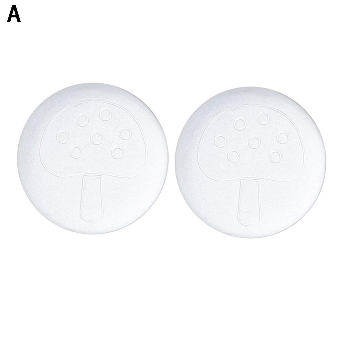 2Pcs Door Mufflers Cartoon Door Handle Pads Wall Shield Cushion A