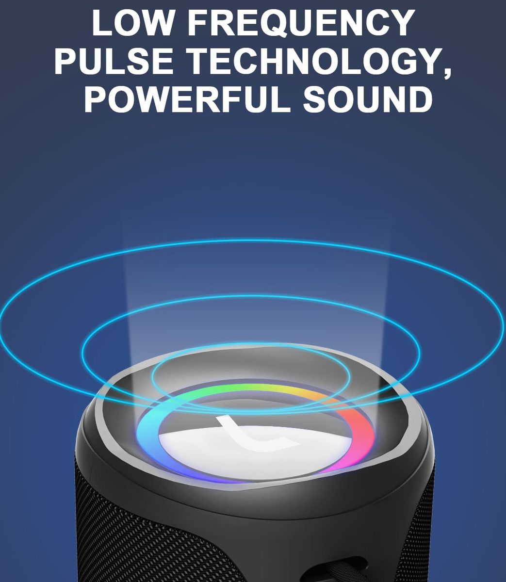 Waterproof Portable Bluetooth Speaker (JBL Alternative)