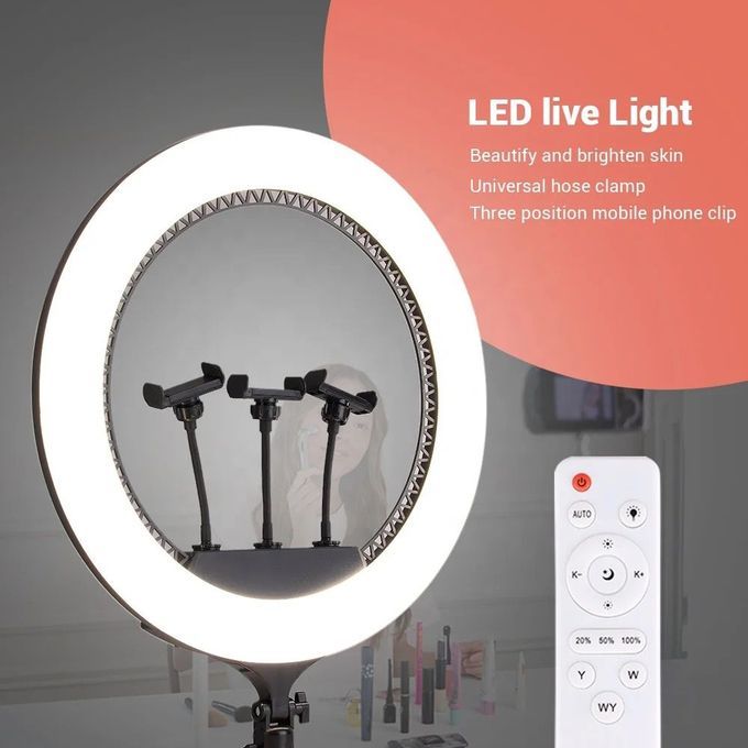 Ring Light LED 18 Inches 48cm - Ring Light Stand