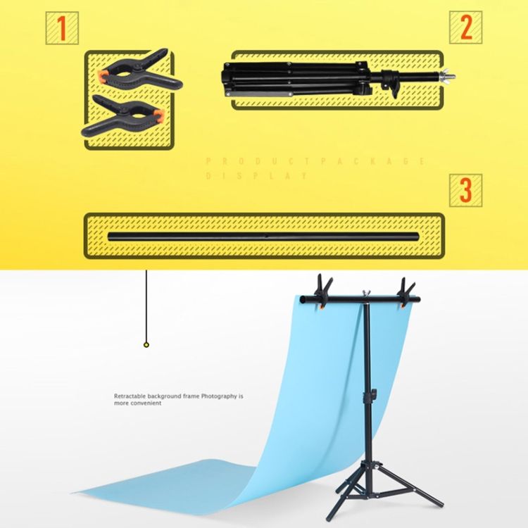 70x75cm T-Shape Photo Studio Background Support Stand