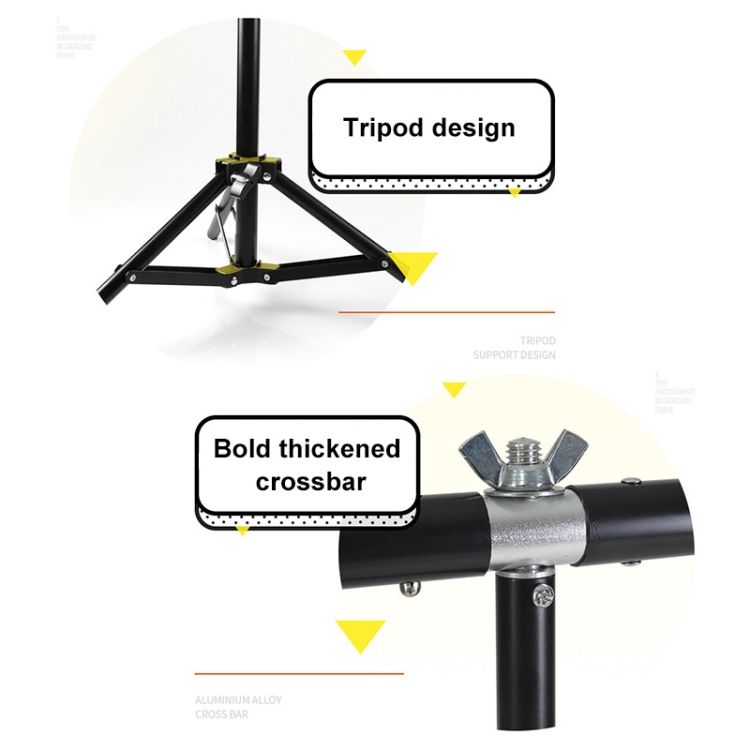 70x75cm T-Shape Photo Studio Background Support Stand