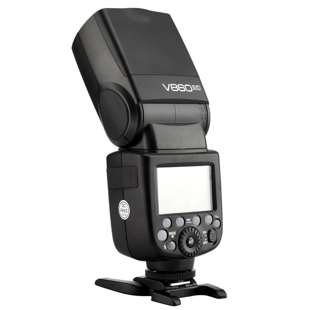 Godox V860IIC 2.4GHz Wireless 1/8000s HSS Flash Speedlite Camera Top Fill Light For Canon Cameras(Black)